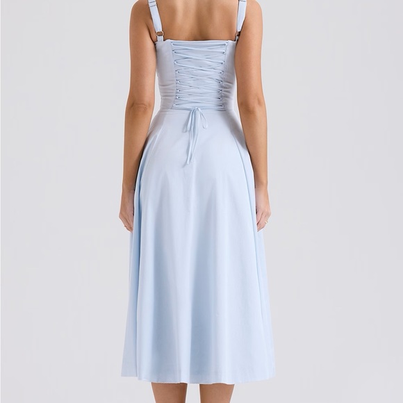 House of CB Light Blue Midi Dress - Picture 2 of 2